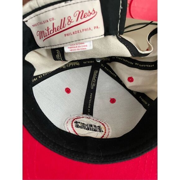 Mitchell & Ness Houston Rockets NBA SnapBack flat bill baseball cap Adjustable - Picture 7 of 8